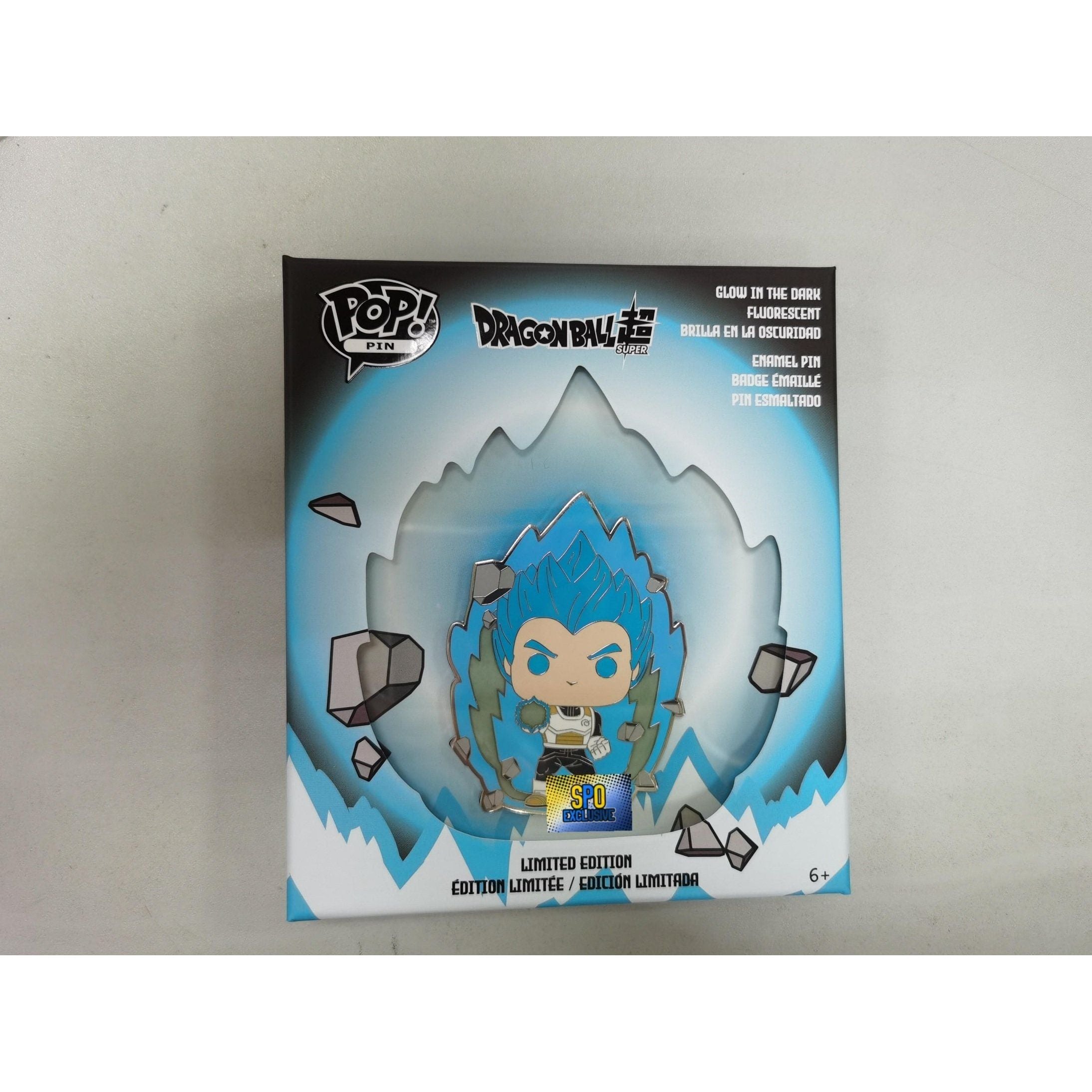 Pop! Pin Animation: Dragon Ball Super - Super Saiyan God Super Saiyan