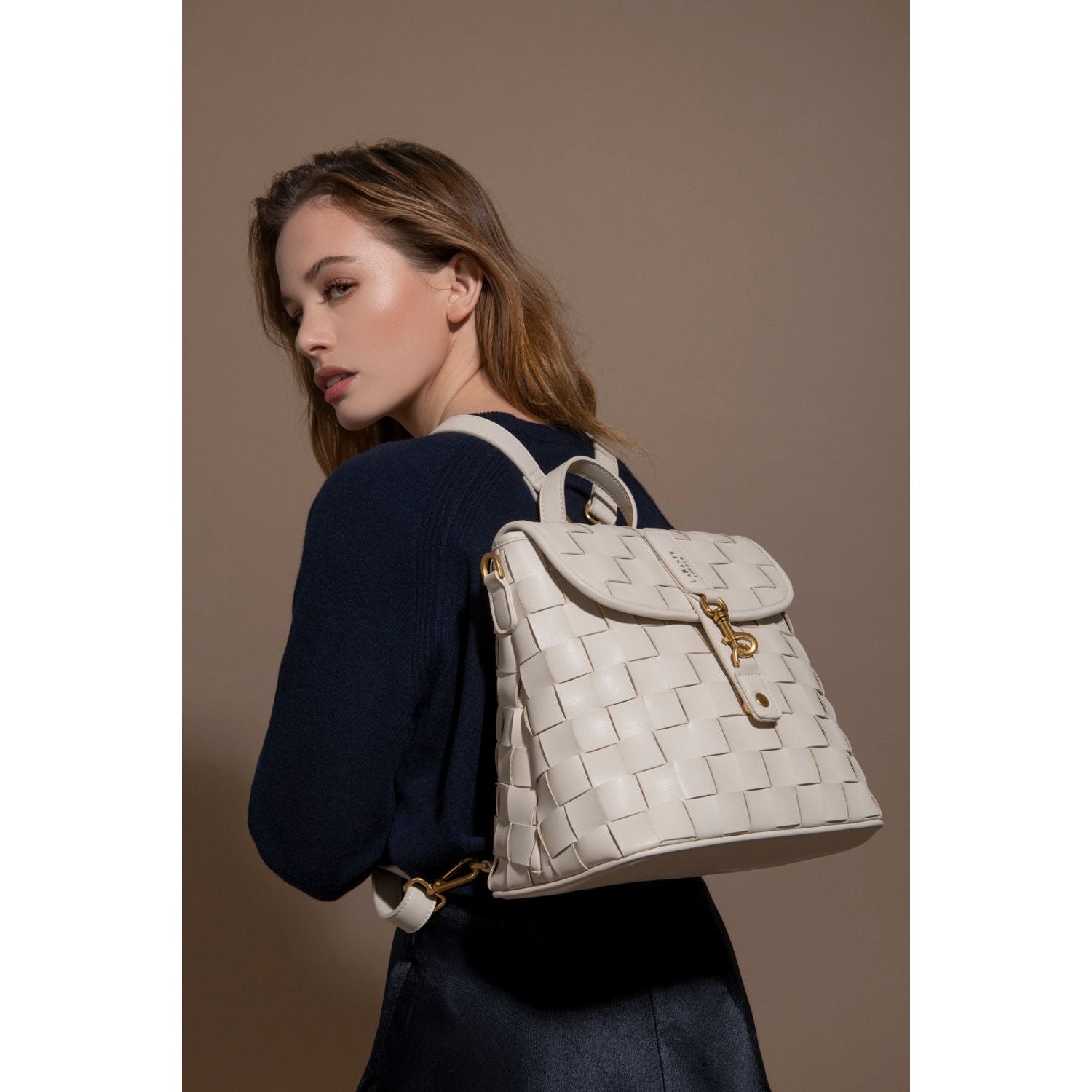 Rosie White Mini Backpack