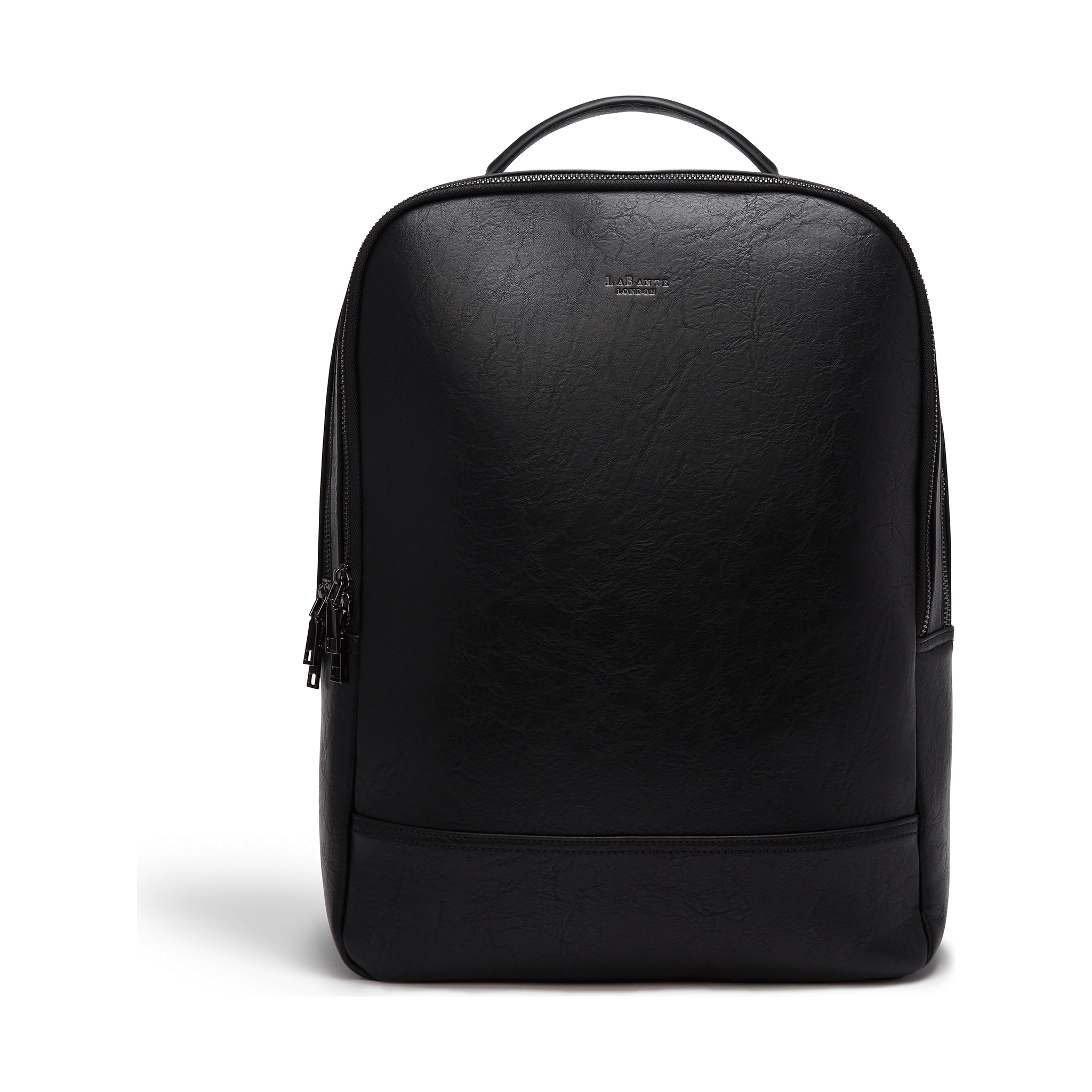 Black - Acacia Unisex Vegan Laptop Backpack