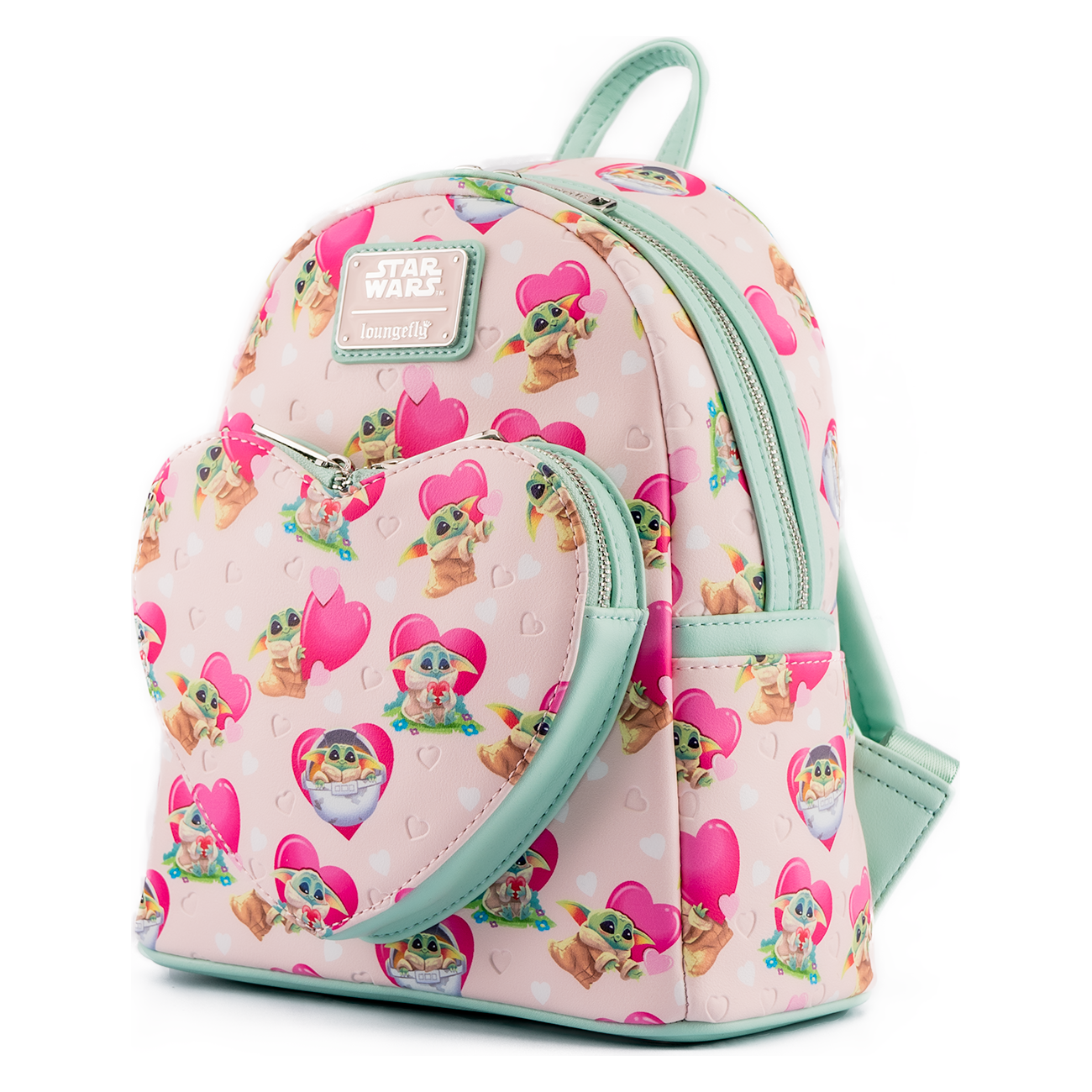 Loungefly - Star Wars Mandalorian Grogu Valentines Backpack
