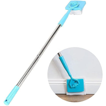 Baseboard Buddy Retractable Household Universal Cleaning Brush Mop