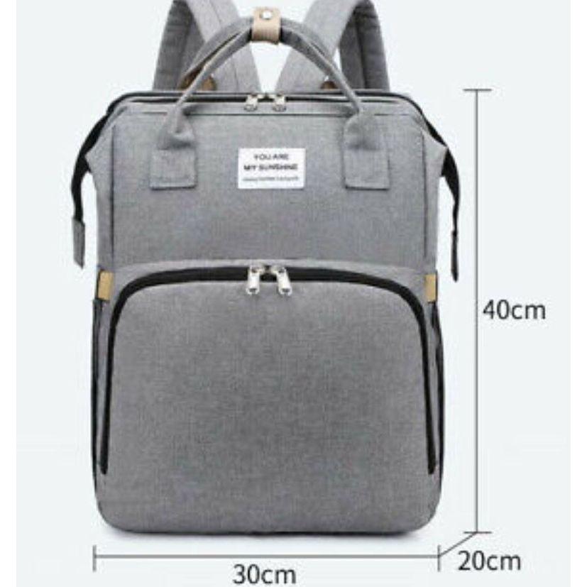 Stroller Diaper Bag with Baby Bed
