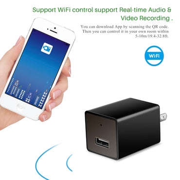 HD 1080P WIFI Mini USB Charger Camera