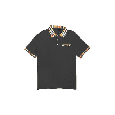 Checkered Polo and Pant Set