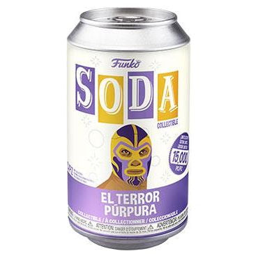 Funko Vinyl SODA: Luchadores - Thanos with 1/6 Chase (Metallic) LE