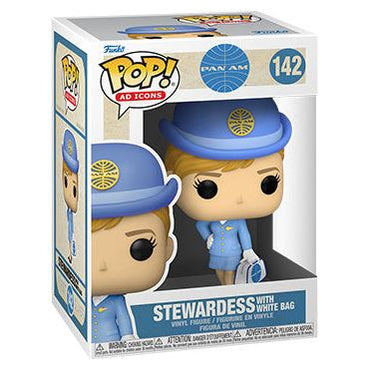 Funko Pop! Ad Icons: Pan Am - Stewardess with White Bag
