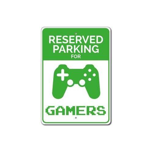 Gamer Parking Sign