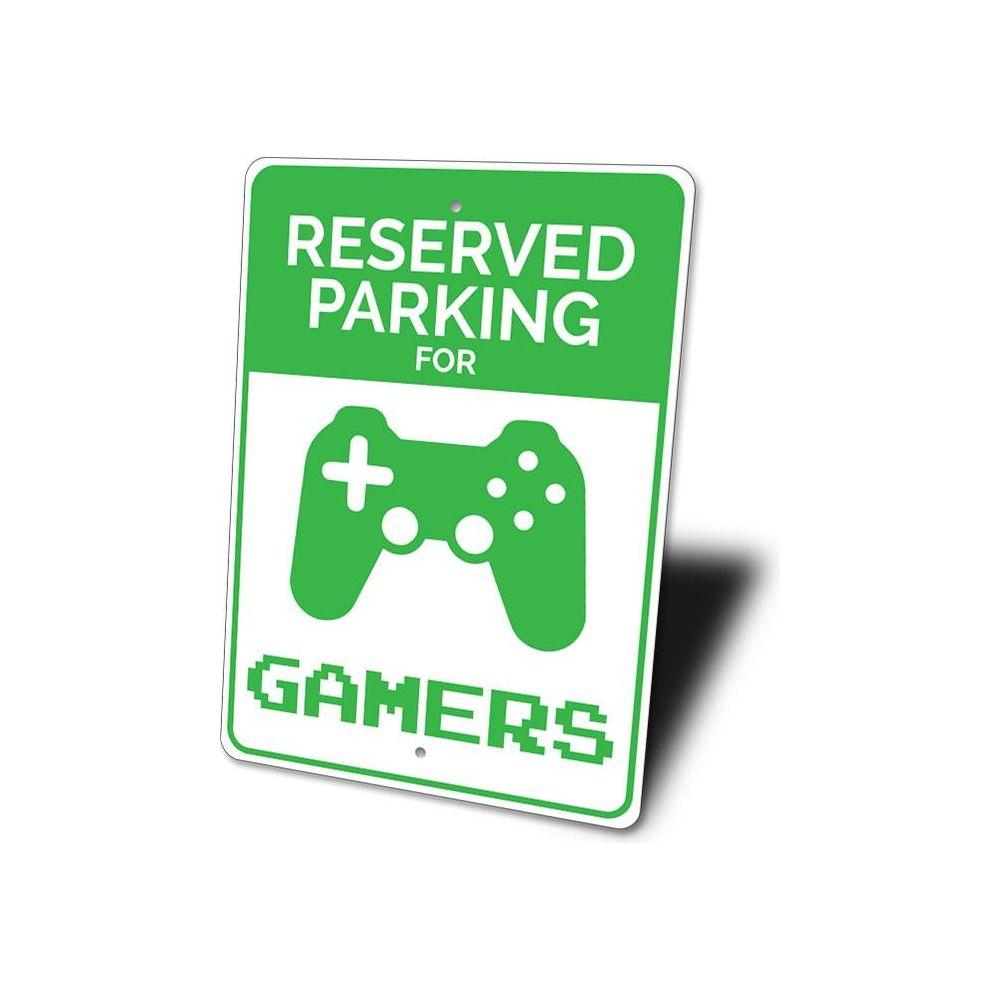 Gamer Parking Sign