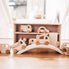 Vehicle wooden toy play set