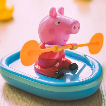 Piglet kayaking