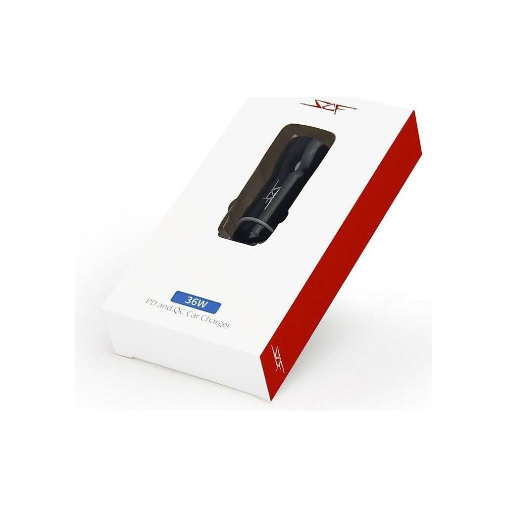 36W Fast Charging PD Dual Car Charger