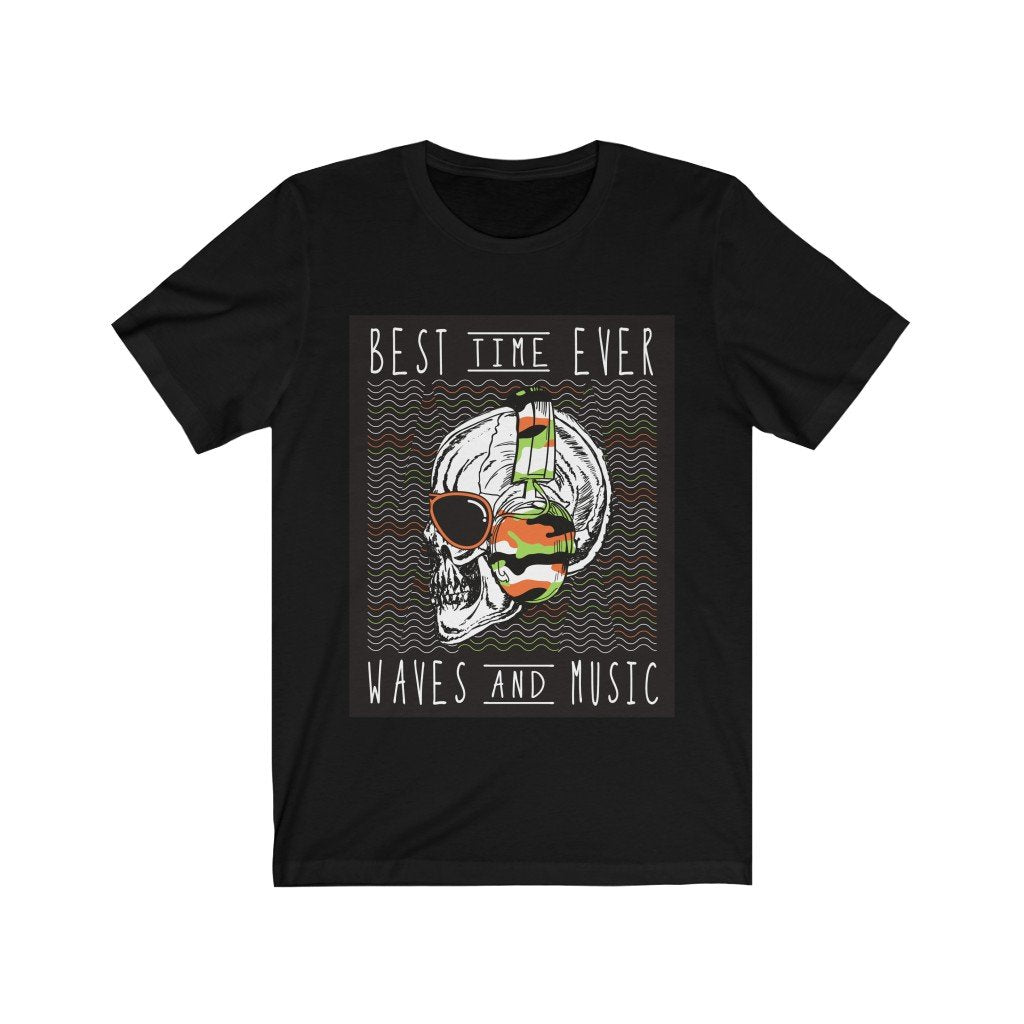 Best Time Ever Waves and Music in Skull Head