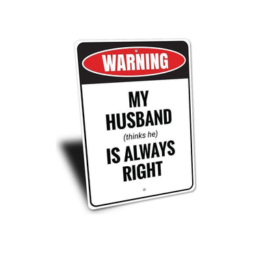Funny Husband Gift Sign