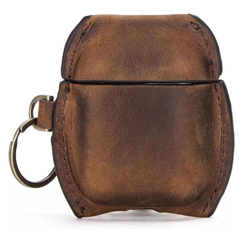 Wireless Bluetooth Headset Leather Case