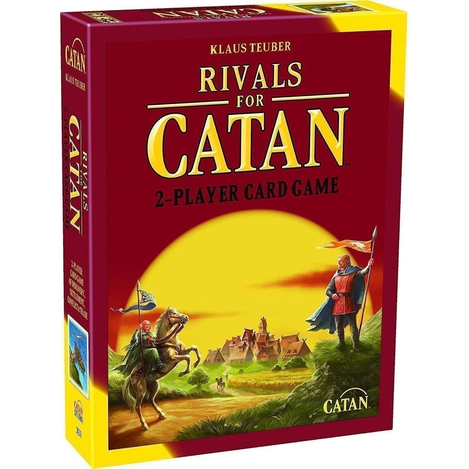 Rivals for CATAN Card Game for 2 Players (Base Game)