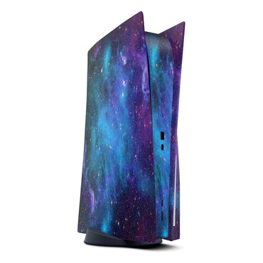 Azure Nebula - Vinyl decal Wrap Kit for Sony Playstation 5