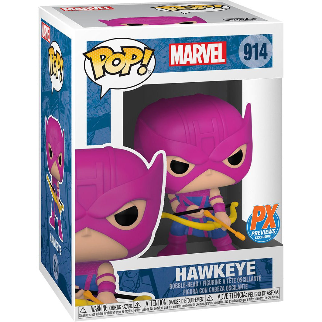 Funko Pop! Marvel: Classic Hawkeye Previews Exclusive