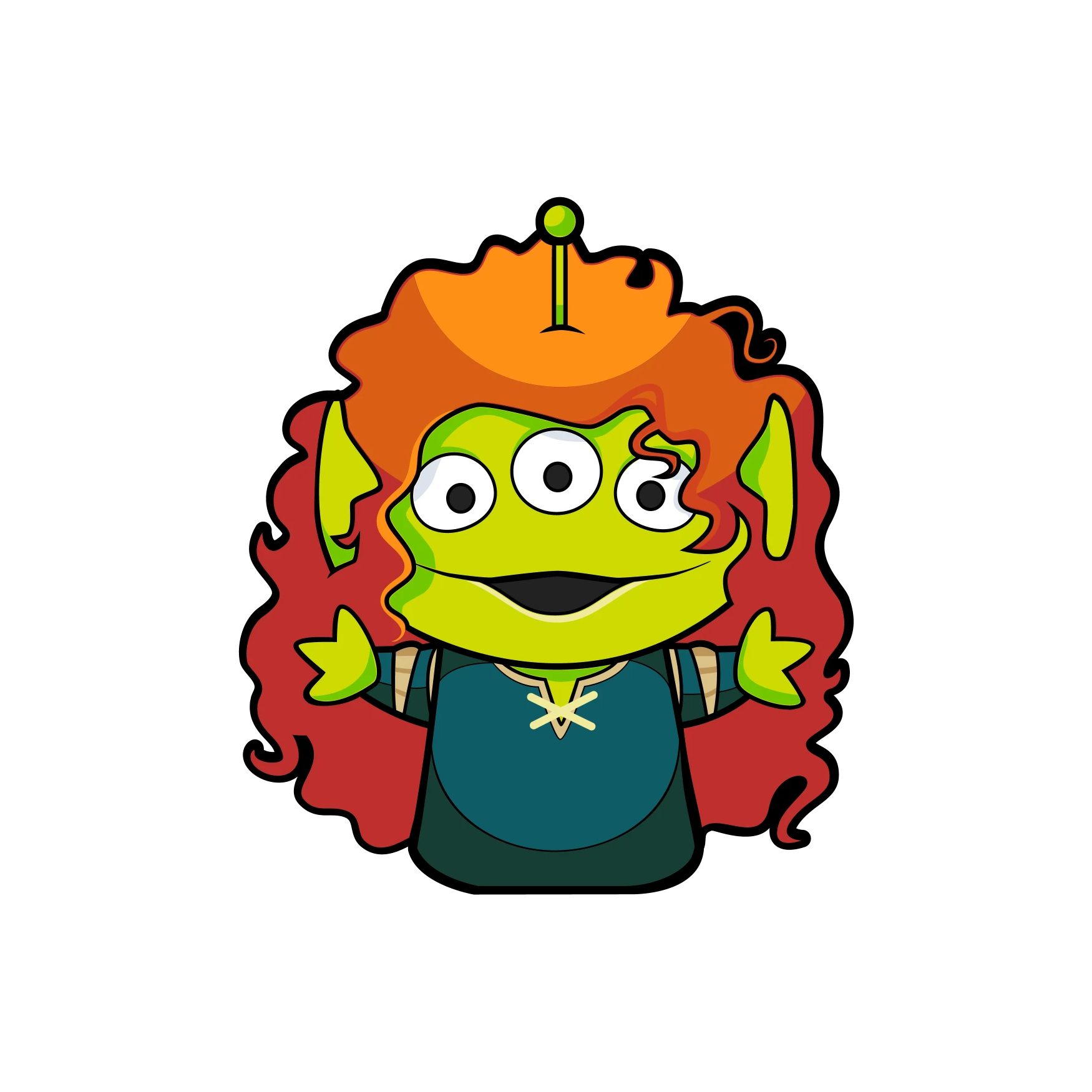 FiGPiN Classic: Alien Remix - Merida #417