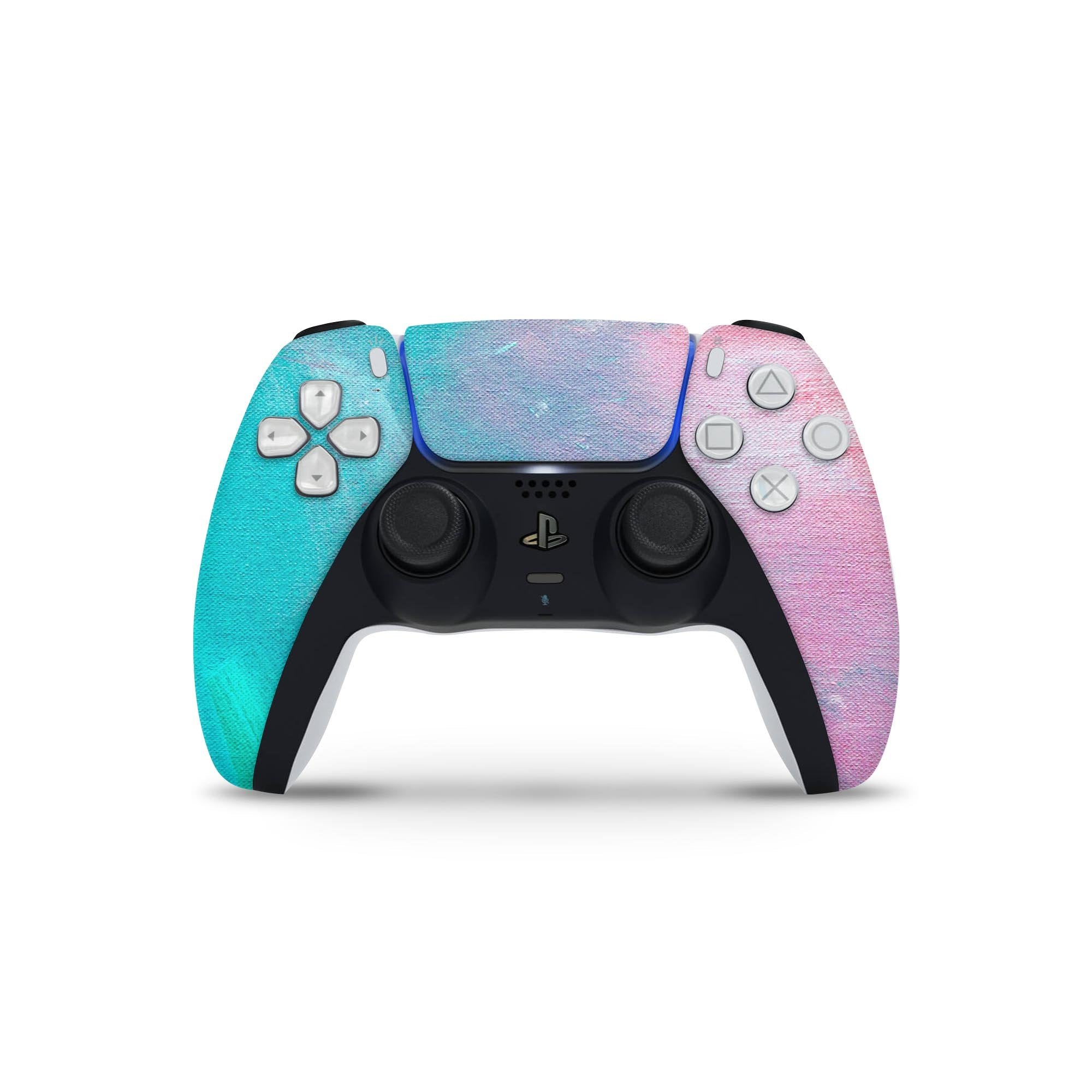 Pastel Marble Surface - Full Vinyl decal Bundle for PlayStation