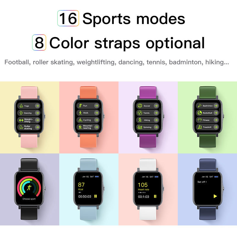 Full Screen IP68 Waterproof Ultra-Thin Smartwatch