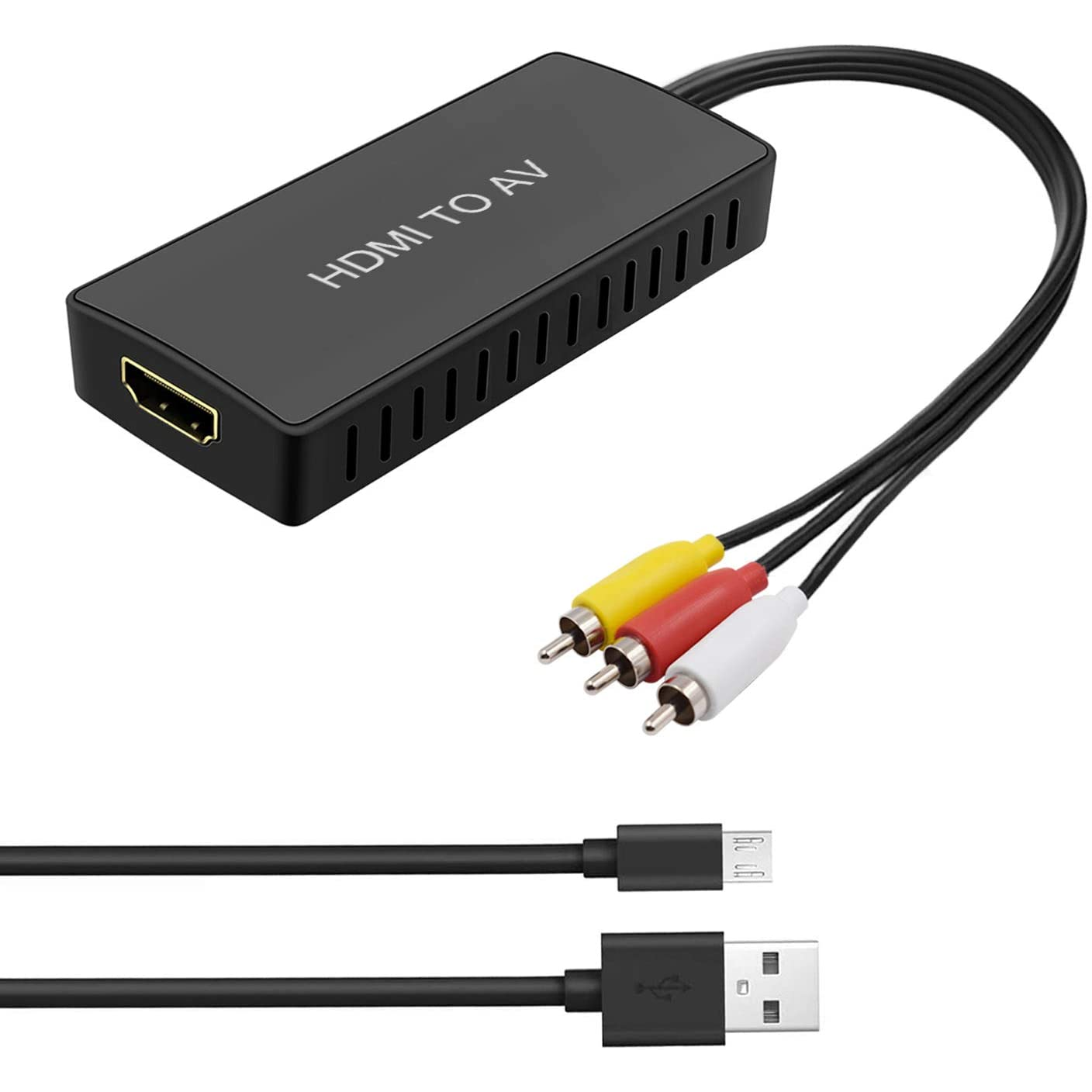 HDMI to AV Converter HDMI to Video Audio Adapter