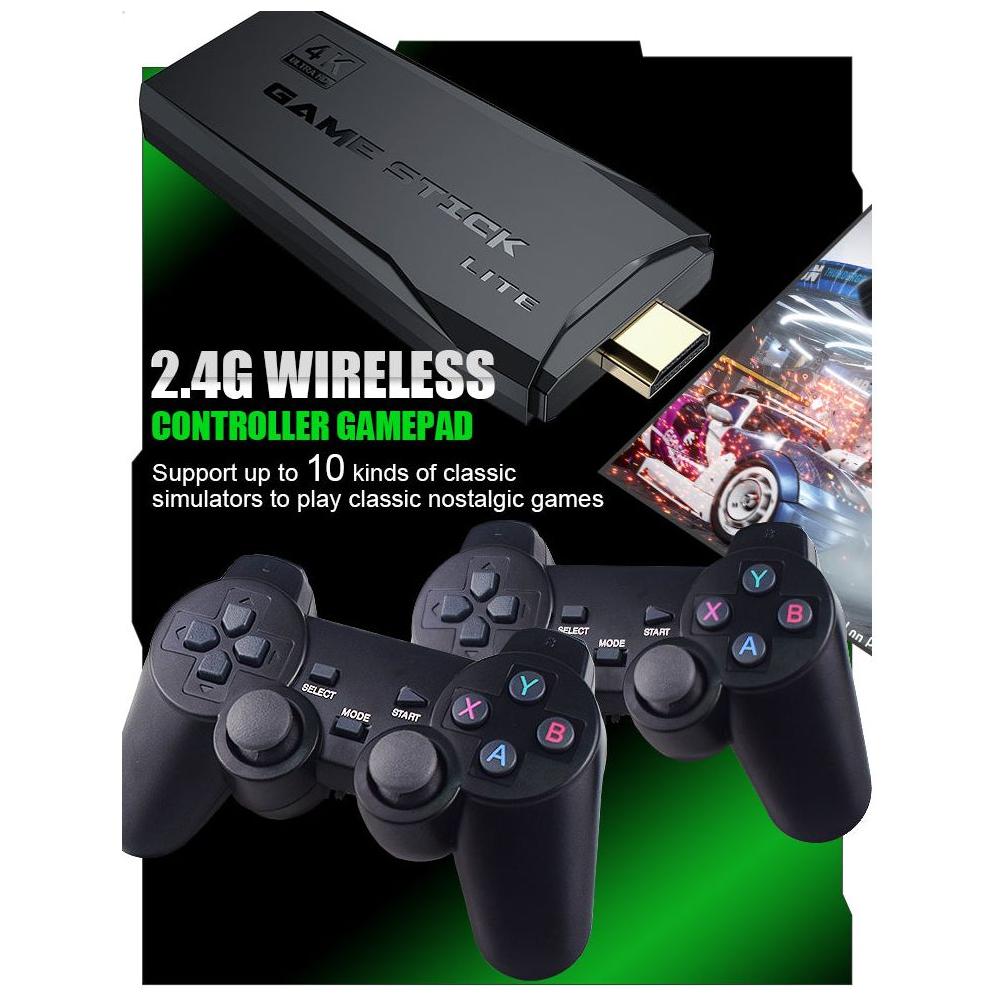 HD 2.4G Double Wireless Gamepad Video Game Console 10000 Games Stick