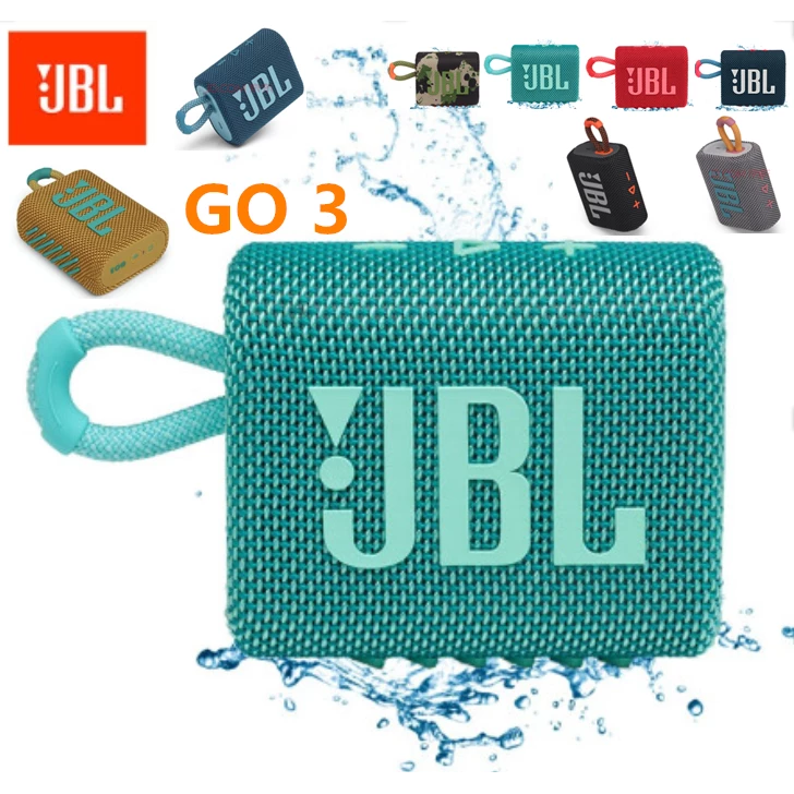 JBL GO 3 Waterproof  Wireless Sport Bluetooth Stereo Speaker