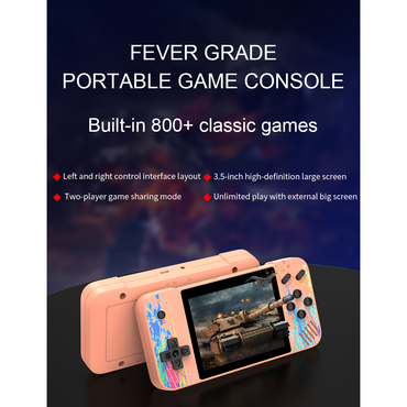 800 in 1 Portable Macaron Video Retro Game Console for Gifts