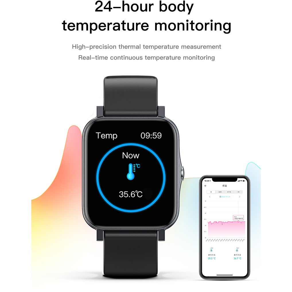 High Quality Waterproof Full Touch Screen Sport Bluetooth SmartWatch