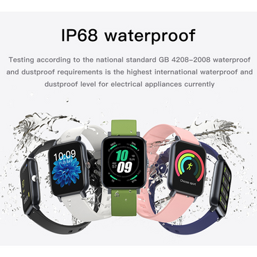 High Quality Waterproof Full Touch Screen Sport Bluetooth SmartWatch