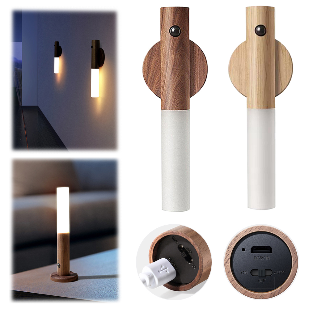 Portable Wireless Lamp Sensor Auto Motion Detector Lamp