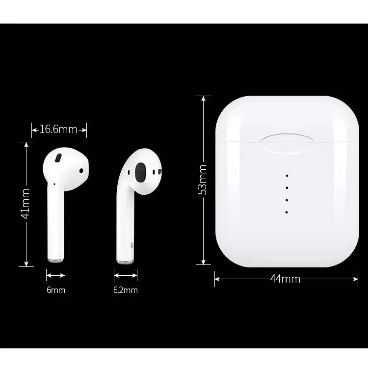 Wireless charging Bluetooth i10 TWS for Iphone12 Huawei Xiaomi