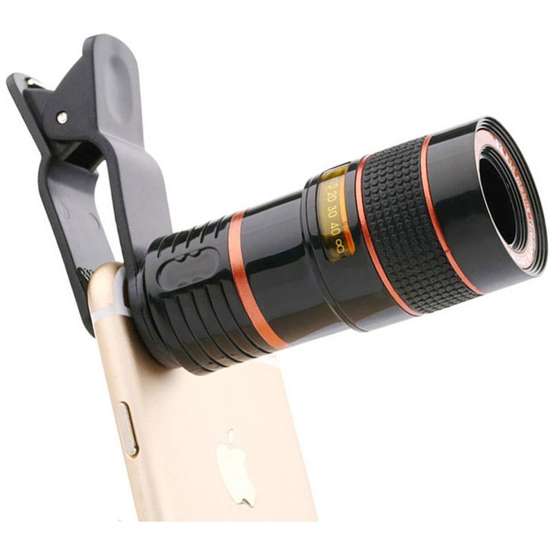 Mobile Phone Universal 8X8 Optical Zoom Telescope