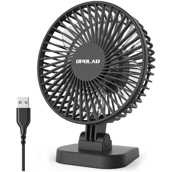3 Speeds Mini Portable USB Desk Fan