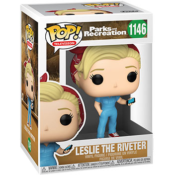 Funko POP TV: Parks & Rec- Leslie the Riveter