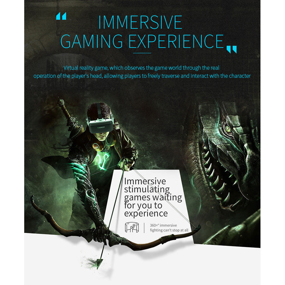 Dragon Magic G6 VR Gaming Stereo 3D Headset