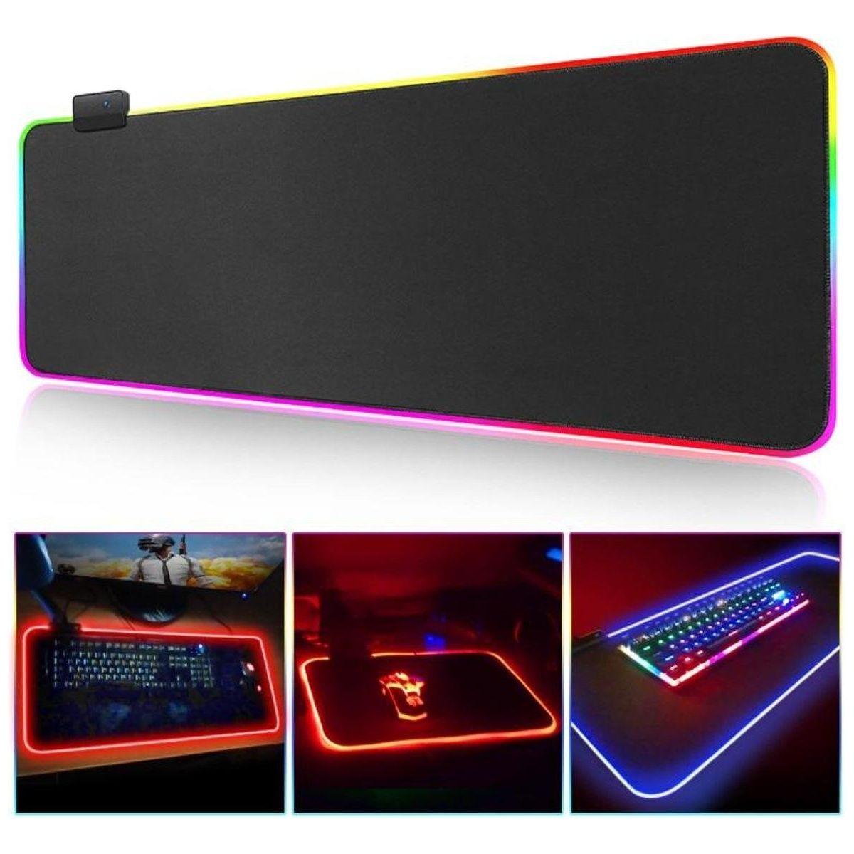 Ninja Dragons RGB Gaming 1 Touch Light Up Mouse Pad - Large Size