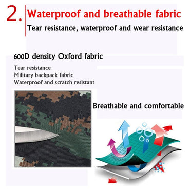 Waterproof Outdoor Camping 70L Military Backpack