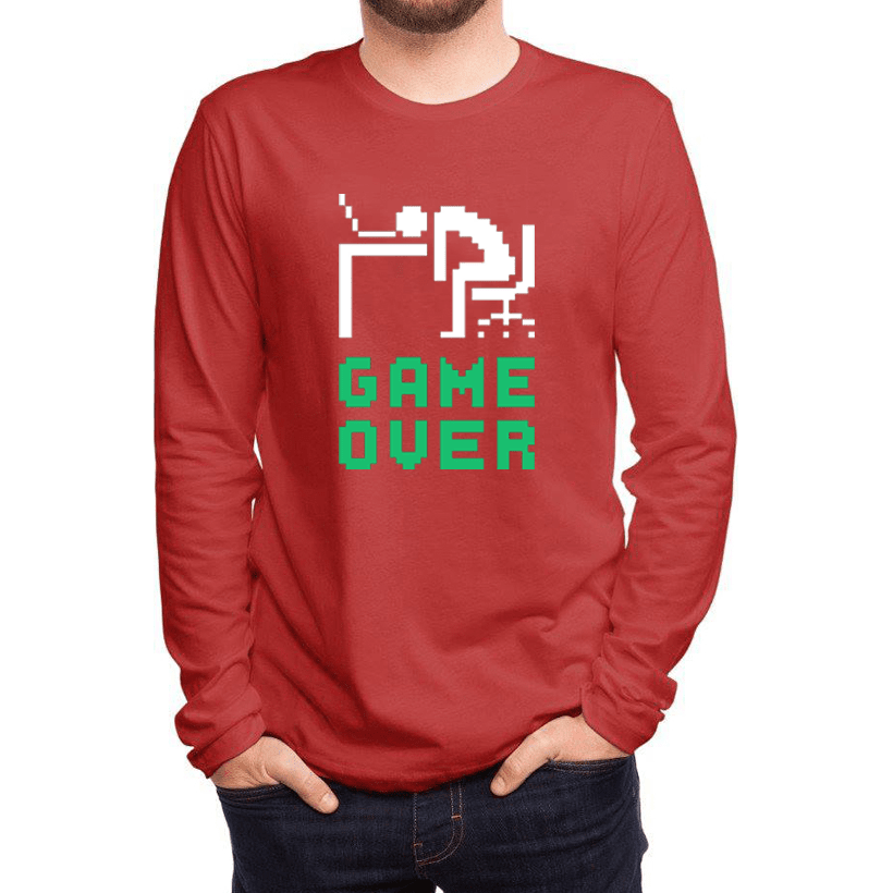 Game Over Full Sleeves T-shirt