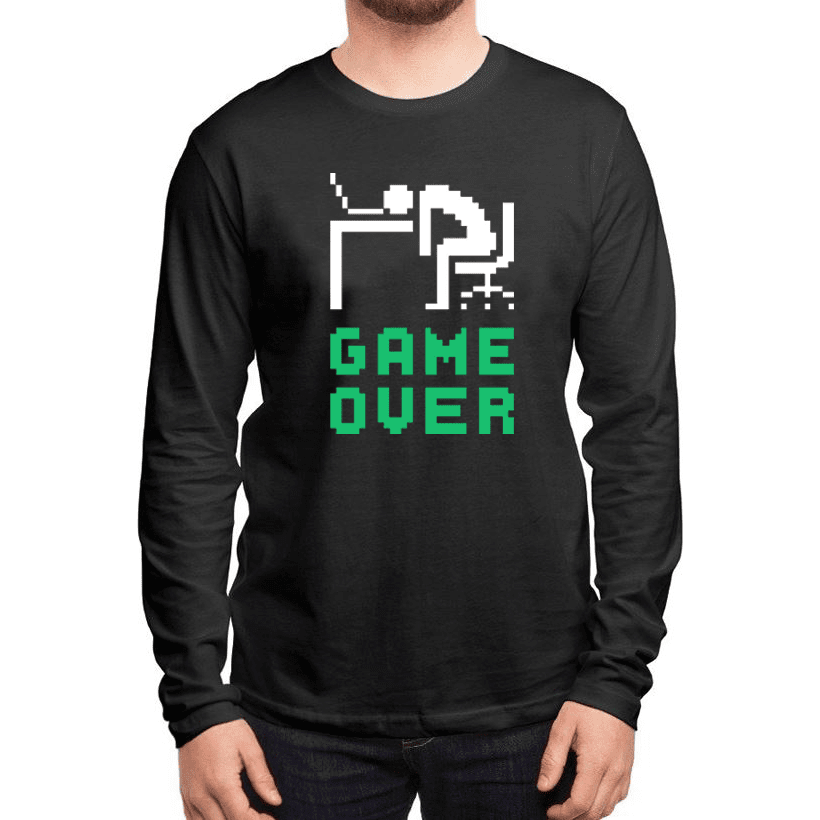 Game Over Full Sleeves T-shirt