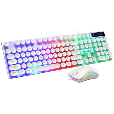 Ninja Dragons Z9i USB Wired Light Up Gaming Keyboard and Mouse Set