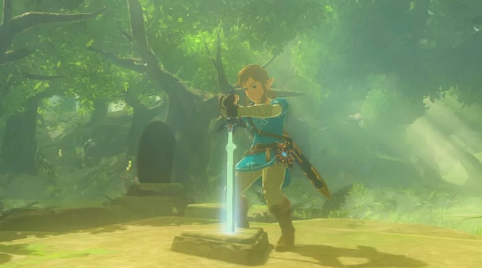 If you are careless in Zelda: Breath of the Wild the Master Sword can be stolen by the least expected guest