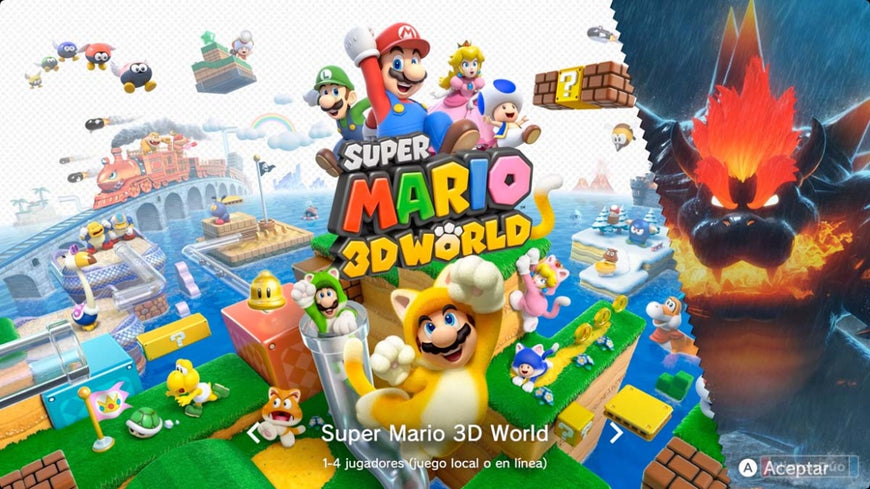 Super Mario 3D World + Bowser's Fury Nintendo Switch NEW