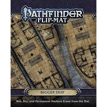 Pathfinder Bigger Pirate Ship Flip Mat