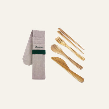 Reusable Wooden Cutlery Set (Original)