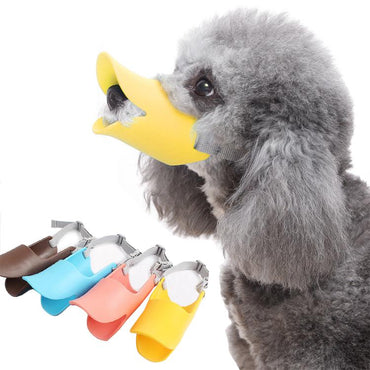 Silicone Duck Muzzle Mask for Dogs (Small dogs)