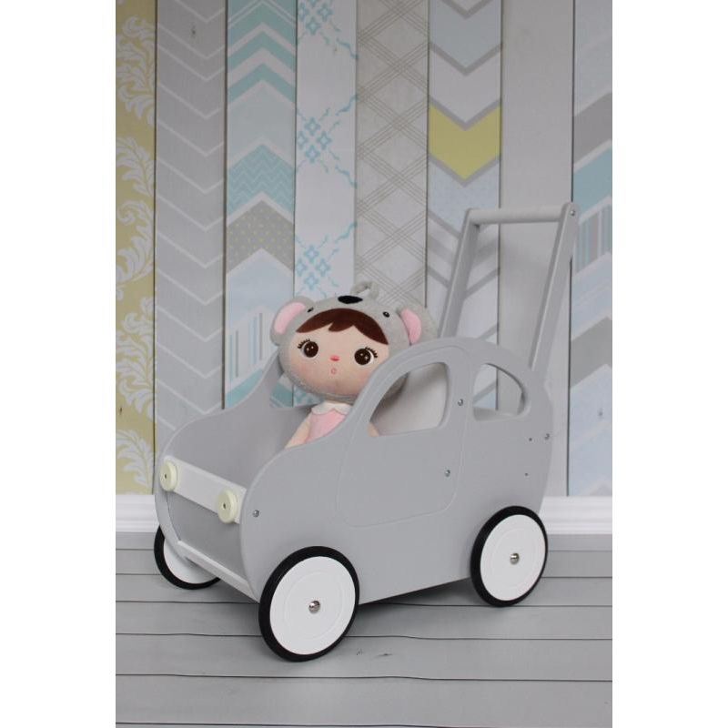 Handmade Toddler's Push Car / Walker Grey
