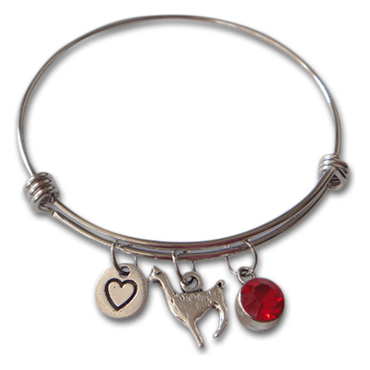 Alpaca Love Bangle Bracelet