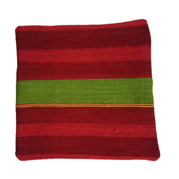 Kilim Handwoven Red Oxide Cushion Cover