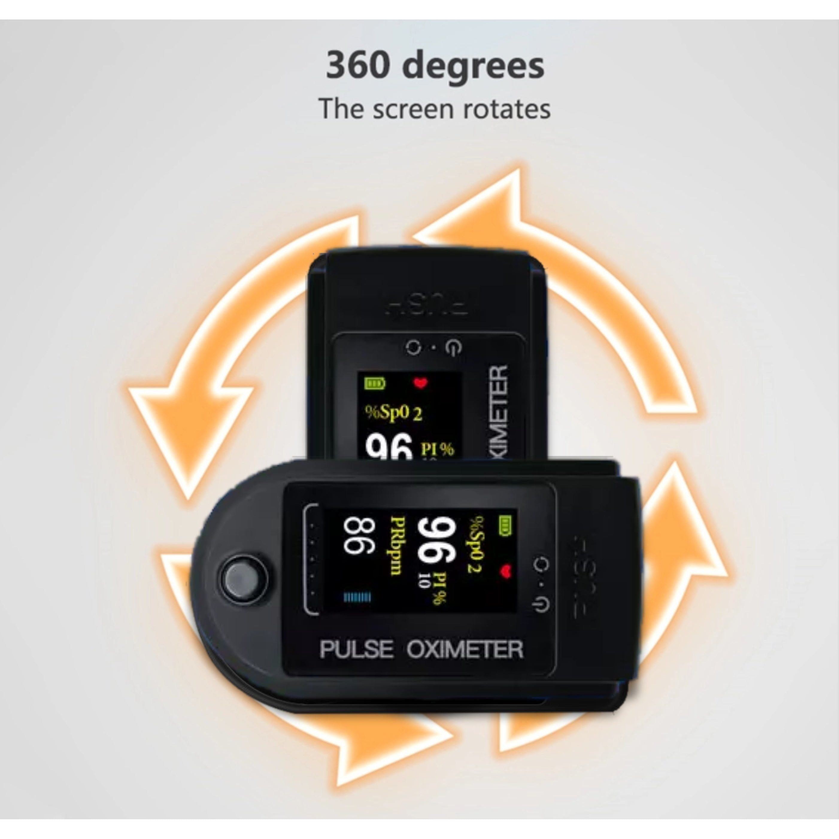 Pulse Fingertip Oximeter Blood Oxygen SpO2 Monitor